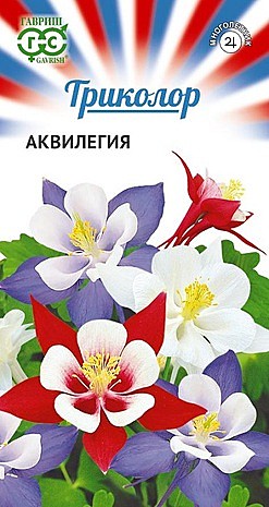 Ц Аквилегия Триколор Гавриш