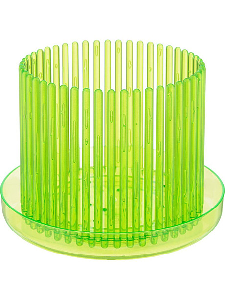 Корона для орхидеи мини с поддоном Зеленый флюр