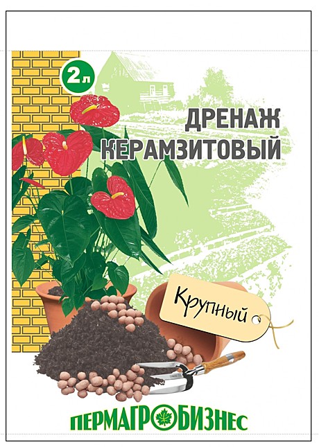 Дренаж 2л крупный 10-20мм (10/1шт) ПАБ