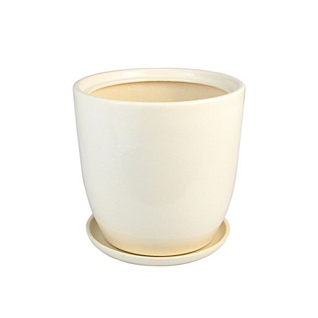 Горшок керам Идеал №3 белый