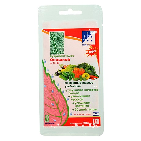 Х Нутривант плюс Овощной 6-18-37 30г