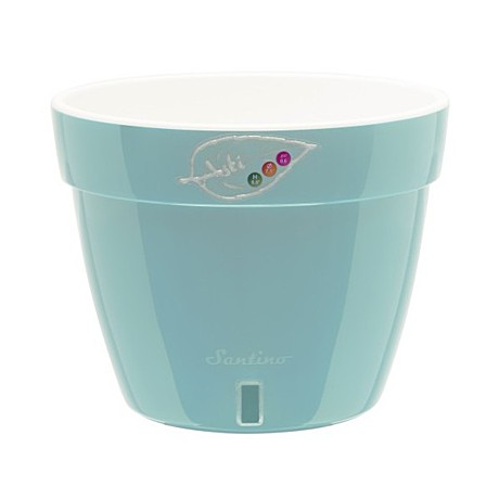 Вазон Асти 4л Ментолово-белый