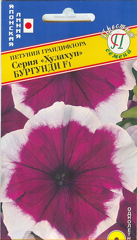 Петуния гранд. Хулахуп Бургунди 5др Гавриш