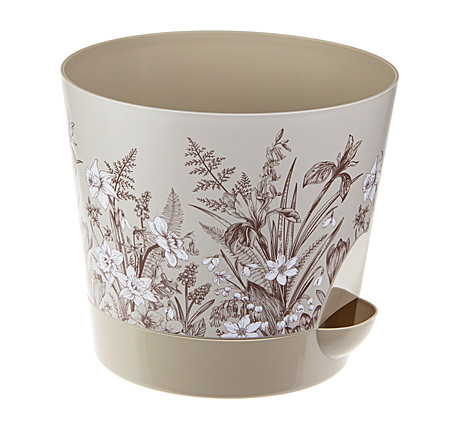 Кашпо Ника 180мм 2,7л Нарцисс с прикорн поливом