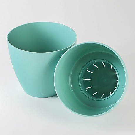 Горшок ДЕКО Твин 9л Нефрит