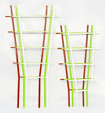 Лесенка для цветов 56 белая