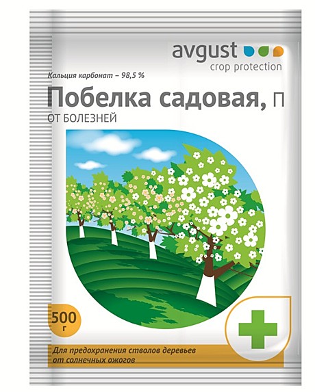 Х Садовая побелка 0,5кг (30) Август