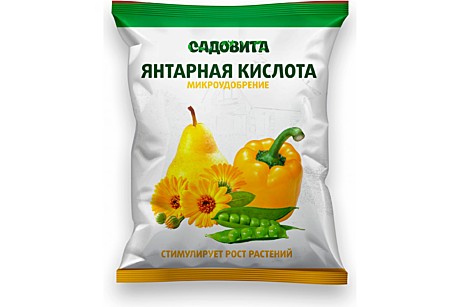 Х Янтарная кислота 10гр Садовита /70/