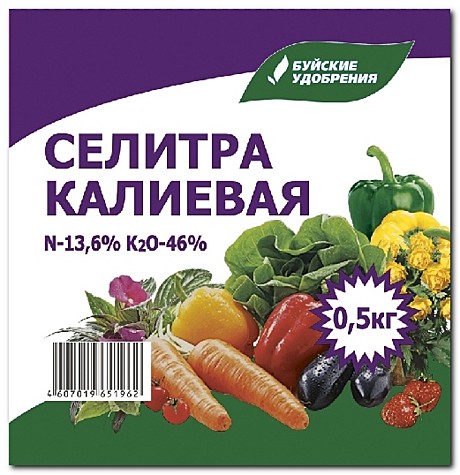 Х Селитра калиевая 0,5кг/40/ БХЗ