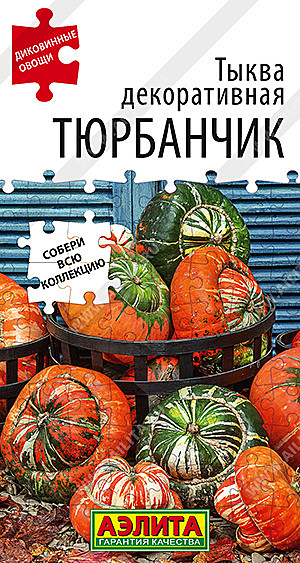 Ц Тыква декор. Тюрбанчик Аэлита 