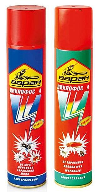 Х Дихлофос Варан 145мл синий / без запаха/24/