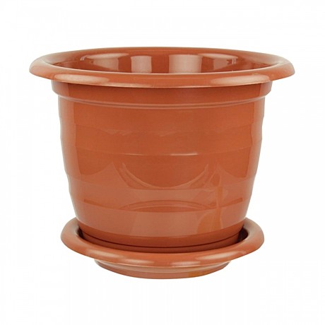 Горшок Виола 1л с подд. кор 