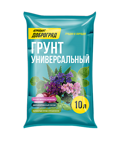 З Грунт Доброгряд универсальный Агробалт 10л