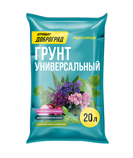 З Грунт Доброгряд универсальный Агробалт 20л