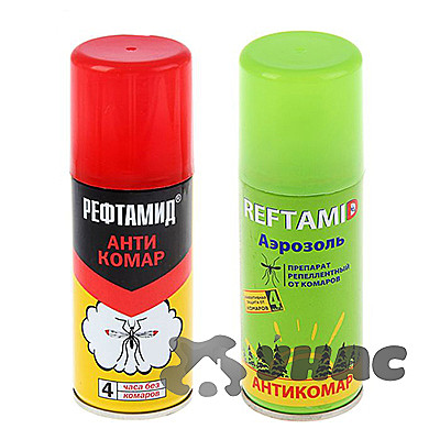 Х Рефтамид аэраз. от комаров 100мл /15/