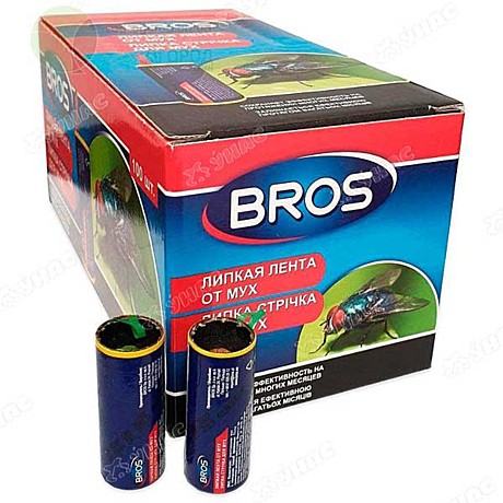 Х Лента от мух BROS /100/