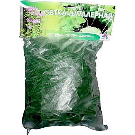 Шпалерная сетка 2м*5 огуречная/60/