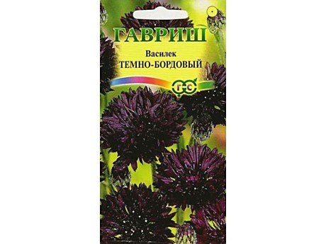Ц Василек темно бордовый Гавриш