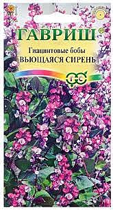 Ц Долихос Бобы гиацинтовые Вьющаяся сирень Гавриш