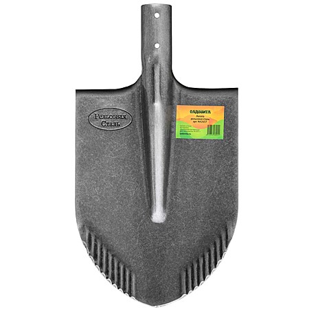 Лопата штыковая NA2657 с зубьями рельсовая сталь САДОВИТА (12)