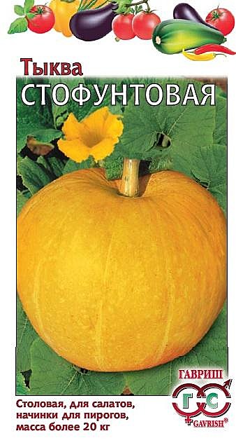 Тыква Стофунтовая Гавриш
