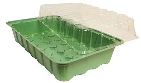 Парник под торфотаблетки 24мест д=33