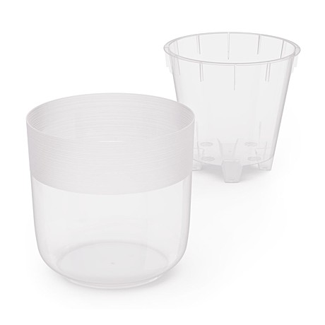 Горшок Линель 4,5л Прозрачный