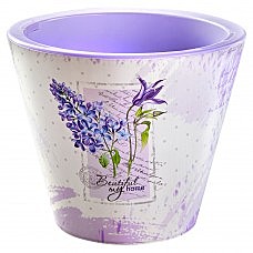 Кашпо Прованс 3л Цв.сирень 