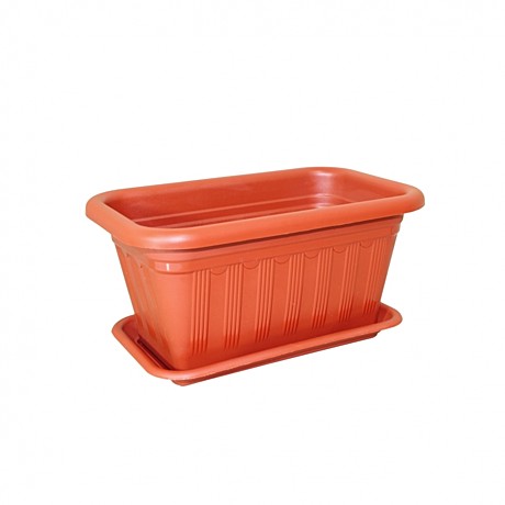 Кашпо балконное L30см кор.