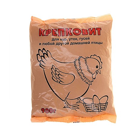 Крепковит для кур, уток, гусей 900г (10шт)