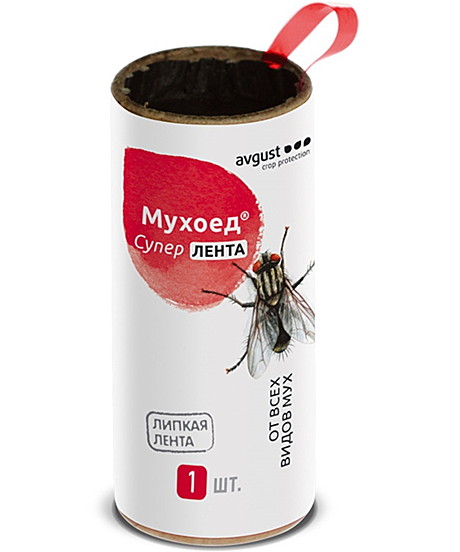 Х Лента Мухоед Супер  100/1000шт