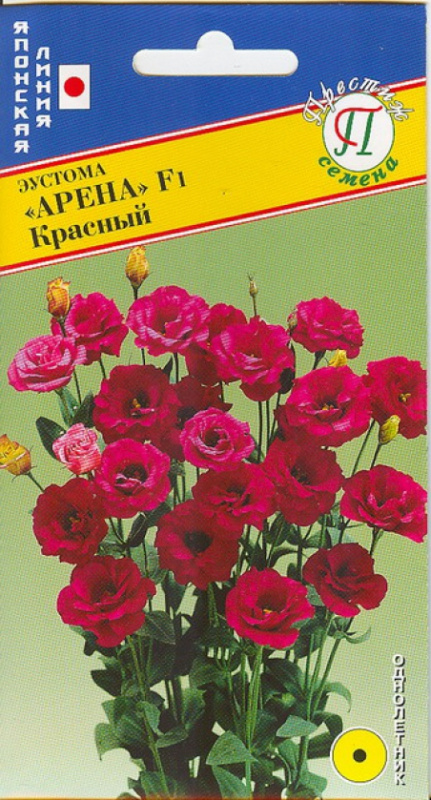 Эустома Арена красная 5др Престиж