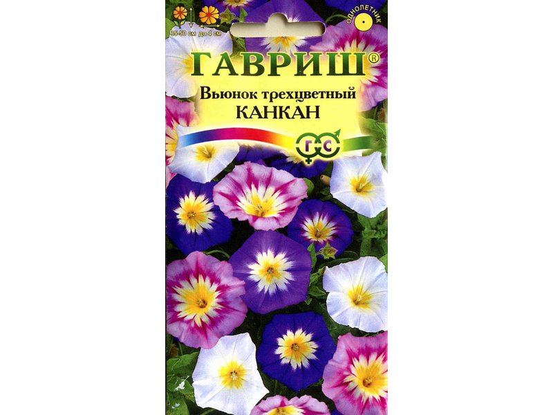 Вьюнок Трехцветный Канкан смесь 0,5г Гавриш