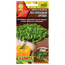 Микрозелень Лен Ореховый 5г Аэлита